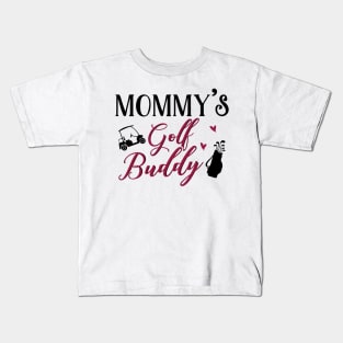 Golf Mom and Baby Matching T-shirts Gift Kids T-Shirt
